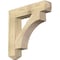 Ekena Millwork Westlake Craftsman Rough Sawn Bracket, Douglas Fir, 6"W x 32"D x 32"H BKT06X32X32WTL04RDF - alternate 1